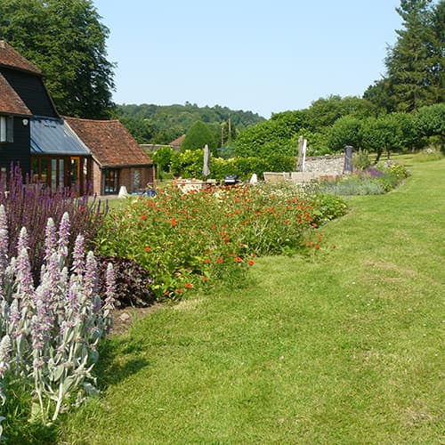 Buckinghamshire Country Garden lawns
